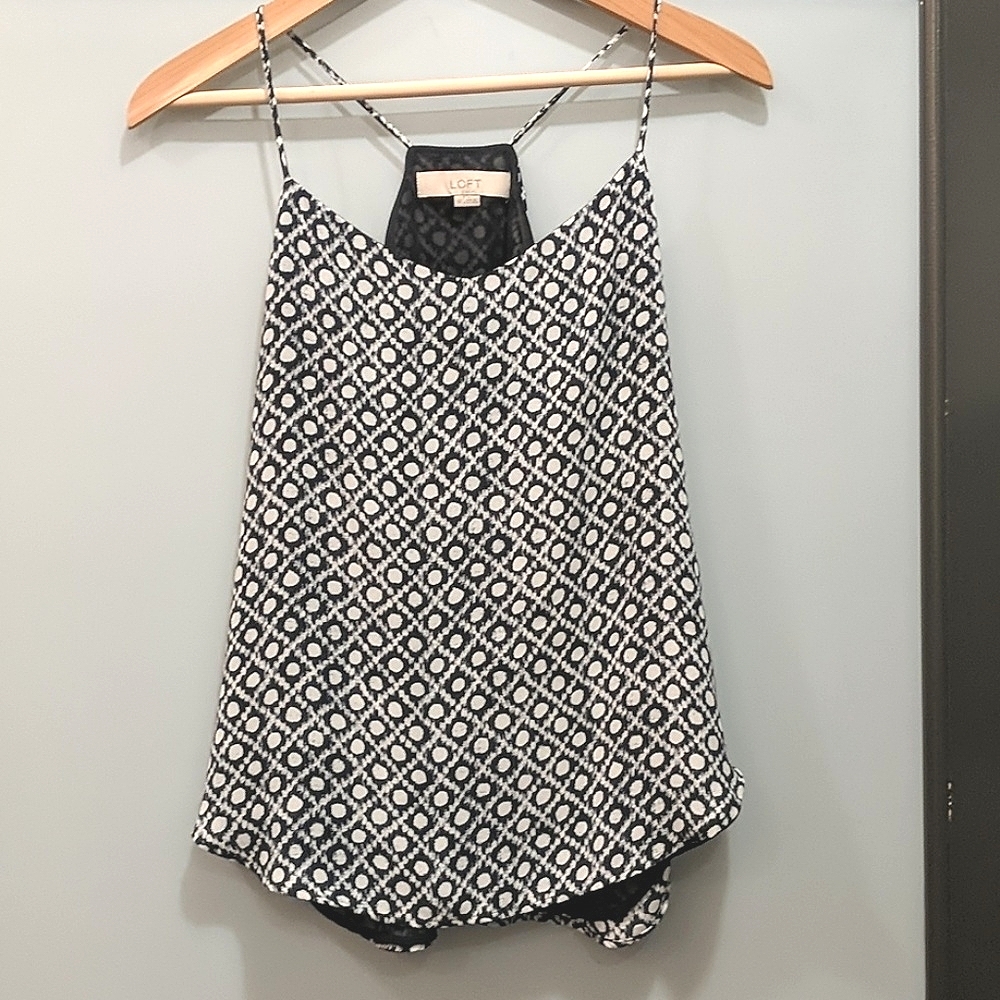 LOFT printed tank top